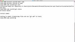 REST APIs with Flask and Python - The Git Workflow — Part 1 Instructional Video