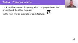 Writing the diary entry of a Windrush passenger before their arrival in the UK Instructional Video
