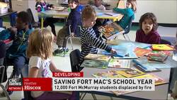 Fort McMurray students scramble to save their school year News Clip