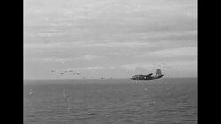 Bombers over France during D-Day, World War II News Clip