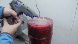 Woodturning - FIRE Log To FIRE Vase Instructional Video