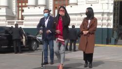 CLEAN : Peruvians protest as congress approves president's cabinet News Clip