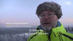Sweden inaugurates Arctic satellite launch site as space race heats up in Europe News Clip
