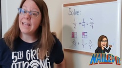 Adding and Subtracting Fractions with Unlike Denominators Instructional Video