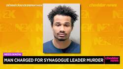 Man Charged for Synagogue Leader Murder News Clip