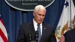 Pence says U.S. in a 'much better place' than 2 months ago News Clip