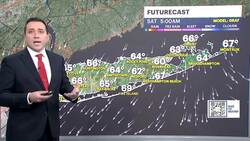 Refreshing break from hot and humid weather to kick off the weekend News Clip