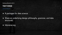 Data Science and Machine Learning with R - Tidyverse Overview Instructional Video