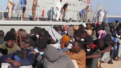 Coast guard intercept 100 Europe-bound migrants Instructional Video
