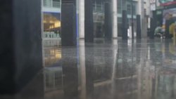 Commuters at Victoria Station during Covid-19 pandemic News Clip