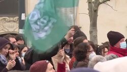 CLEAN : France Green party's arms 'wide open' to those who'd like to join - presidential hopeful Jadot News Clip