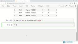 Data Science and Machine Learning (Theory and Projects) A to Z - Pandas for Data Manipulation and Understanding: Pandas Hands on COVID19 Data Instructional Video