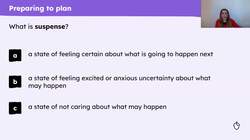 Planning the build up of 'A Christmas Carol' Instructional Video