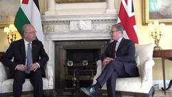 Sir Keir Starmer meets with Palestinian Prime Minister in Downing Street News Clip