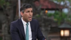 Interview with Rishi Sunak at the G20 Summit News Clip