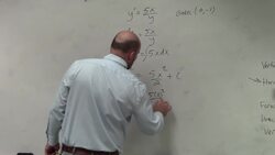 How to solve a differentialble equation by separating the variables Instructional Video