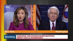 U.S. Chamber CEO Says Shutdown Having Material Impact on Business News Clip