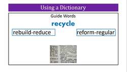 Using a Dictionary Instructional Video