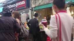 Mahane Yehuda Market, Jerusalem. Stock Footage
