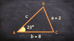 How to know when ambiguous case is no triangle Instructional Video