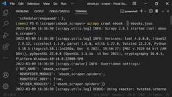 Web Scraping Tutorial with Scrapy and Python for Beginners - Appending Data to Previous Output Instructional Video