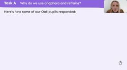 Considering and emulating the use of anaphora in speech writing Instructional Video