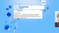 Katalin Karikó and Drew Weissman win Nobel Prize in medicine for development of mRNA vaccines News Clip