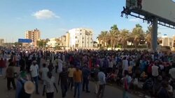 CLEAN : Sudanese anti-coup protesters march in Khartoum News Clip