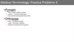 Medical Terminology | The Basics and Anatomy | Practice Problems Set 2 Instructional Video