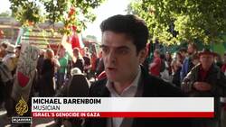 Tens of thousands rally in Berlin in solidarity with Gaza, call for sanctions against Israel News Clip