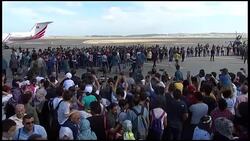 'Teknofest Istanbul' Aerospace and Technology Festival Stock Footage