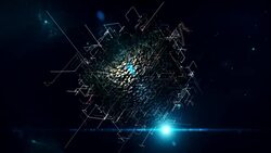 DNA Matrix Cube Stock Footage