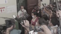 CLEAN : Bolivia presidential candidate Camacho casts his vote News Clip