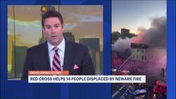 Red Cross: 14 people from 3 families displaced by Newark fire News Clip