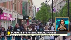 UK's statistics office delays retail sales report for July, markets eye missing retail figures News Clip