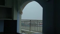 Window Blown Out By Violent Wind Of Major Hurricane Stock Footage