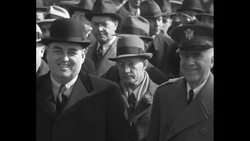 Launch of battleship USS Craven in Massachusetts News Clip