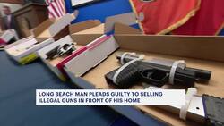 Long Beach man pleads guilty to selling illegal guns in front of his home News Clip