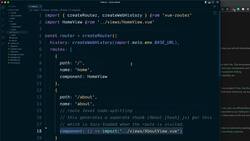 Vue.js 3 and Firebase for Beginners - Views and Routes Instructional Video