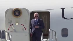 Joe Biden arrives in County Mayo News Clip