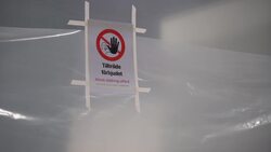 Virus field hospital built near Stockholm Instructional Video