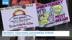 Detroit Teachers Authorize Potential Strike Over In-Person Classes News Clip