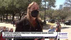 Texas Students Protest Proposed Book Bans At State Capitol News Clip