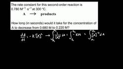 Kinetics of Second-Order Reaction Instructional Video