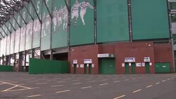 Closed turnstyles at Celtic Park News Clip