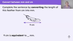 Converting between centimetres and millimetres Instructional Video