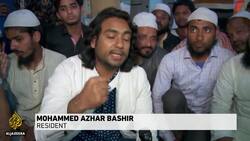 Mosque set on fire as violent protests continue across New Delhi News Clip