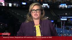 J.D. Vance praises Trump, rails against Biden in fiery RNC speech News Clip