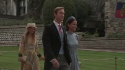 James Matthews and Pippa Middleton Arriving Ahead of The Wedding Of Lady Gabriella Windsor And Mr Thomas Kingston News Clip