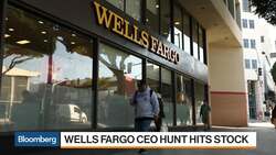 Wells Fargo CEO Search Takes Toll on Shares News Clip